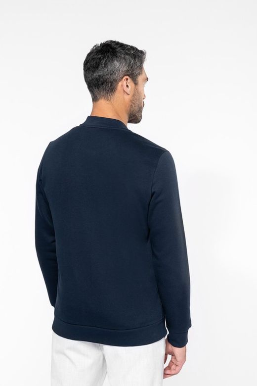 Fleecejacke mit Reißverschluss