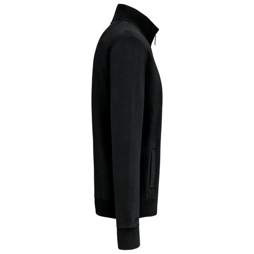 PLUSH JACKE MIT MÄNNERZIPPER