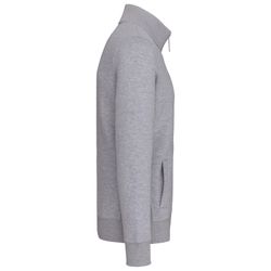 PLUSH JACKE MIT MÄNNERZIPPER