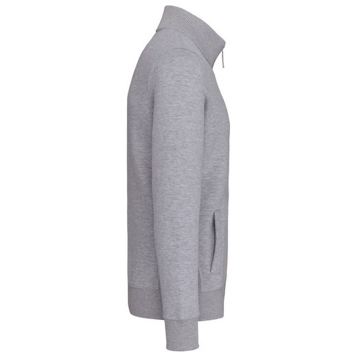 PLUSH JACKE MIT MÄNNERZIPPER