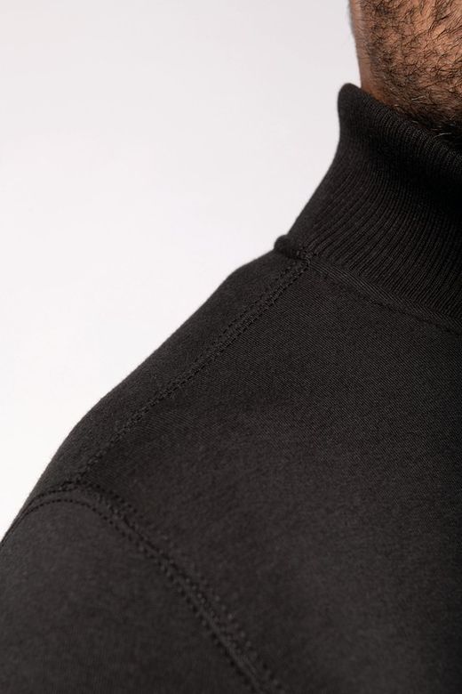 PLUSH JACKE MIT MÄNNERZIPPER