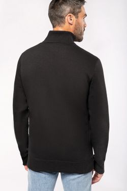 PLUSH JACKE MIT MÄNNERZIPPER