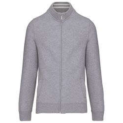 PLUSH JACKE MIT MÄNNERZIPPER