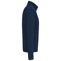 PLUSH JACKE MIT MÄNNERZIPPER