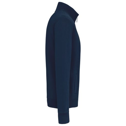 PLUSH JACKE MIT MÄNNERZIPPER