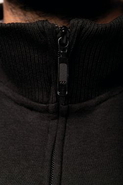 PLUSH JACKE MIT MÄNNERZIPPER
