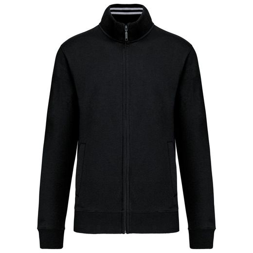 PLUSH JACKE MIT MÄNNERZIPPER