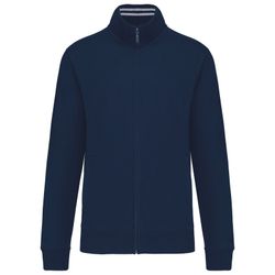 PLUSH JACKE MIT MÄNNERZIPPER