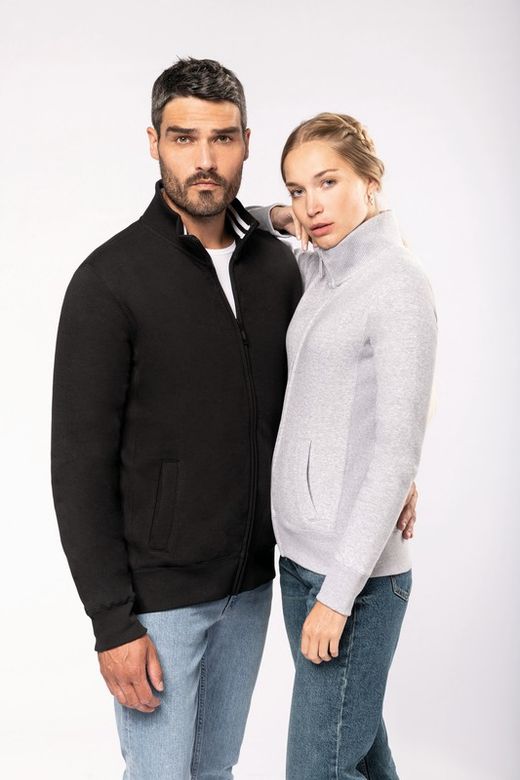 PLUSH JACKE MIT FRAUENZIPPER