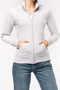 PLUSH JACKE MIT FRAUENZIPPER