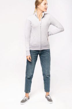 PLUSH JACKE MIT FRAUENZIPPER