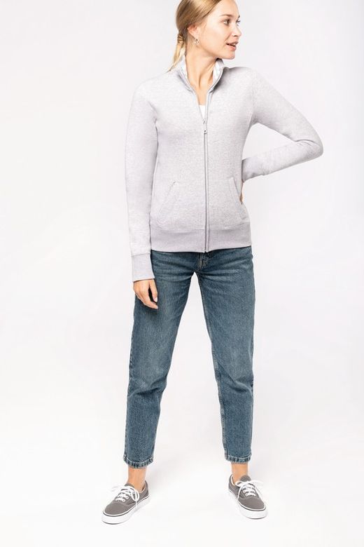 PLUSH JACKE MIT FRAUENZIPPER