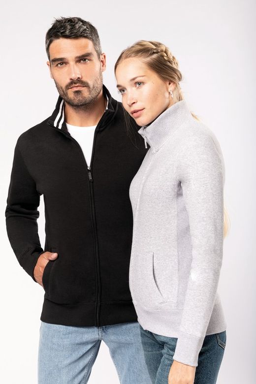 PLUSH JACKE MIT FRAUENZIPPER