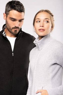 PLUSH JACKE MIT FRAUENZIPPER