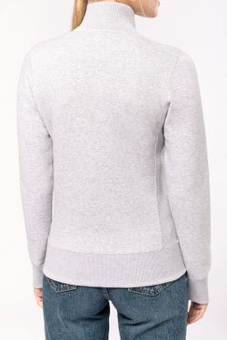 PLUSH JACKE MIT FRAUENZIPPER