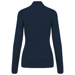 CHAQUETA DE PUNTO CON CREMALLERA MUJER