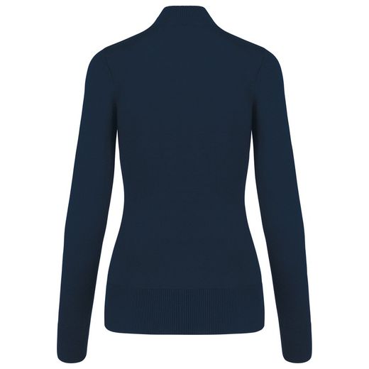 CHAQUETA DE PUNTO CON CREMALLERA MUJER