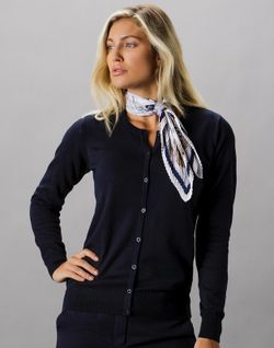 Cardigan col rond femme