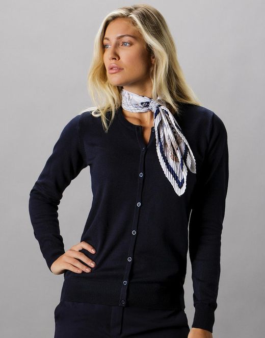 Cardigan col rond femme