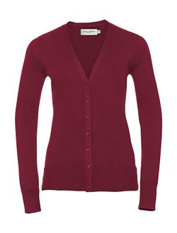 Damen-Strickjacke mit V-Ausschnitt