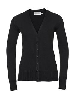 Damen-Strickjacke mit V-Ausschnitt