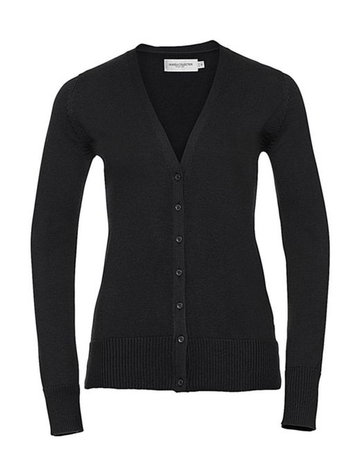 Damen-Strickjacke mit V-Ausschnitt