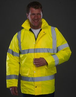 Giacca antinfortunistica per autostrada Fluo