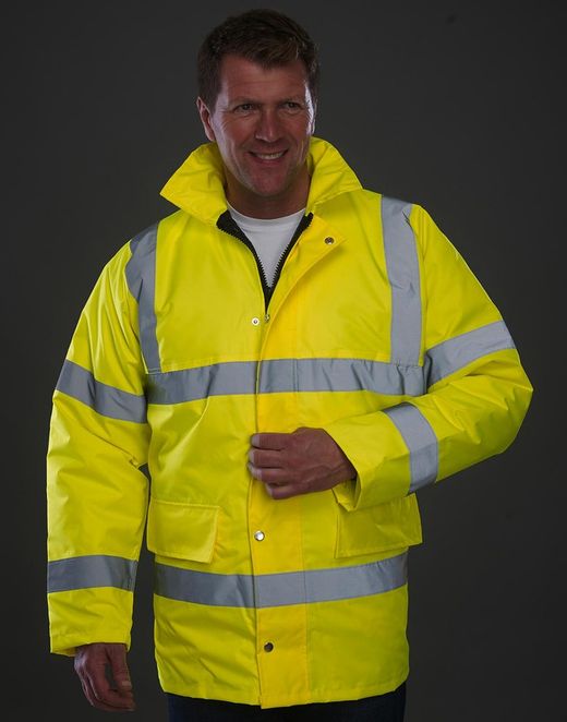 Giacca antinfortunistica per autostrada Fluo
