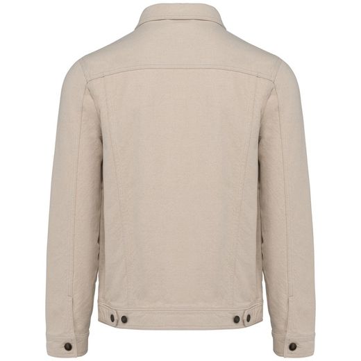 Chaqueta ecorresponsable de cáñamo hombre