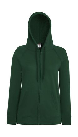 Chaqueta entallada con capucha ligera mujer