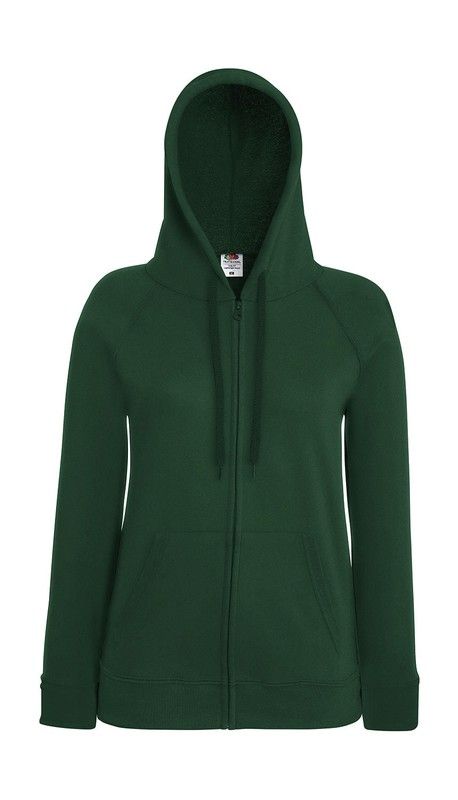 Chaqueta entallada con capucha ligera mujer