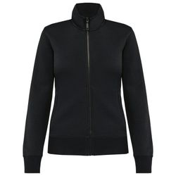 Felpa full zip donna