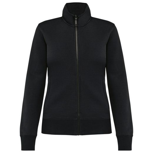 Felpa full zip donna