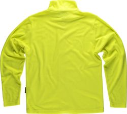 Basic Fleecejacke Reißverschluss 160gr Gelb AV