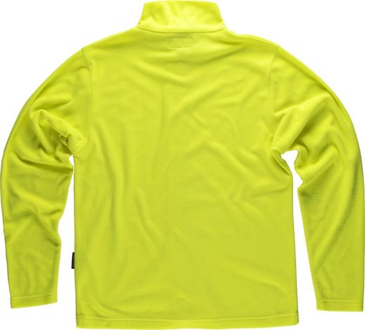 Basic Fleecejacke Reißverschluss 160gr Gelb AV