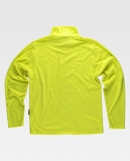 Basic Fleecejacke Reißverschluss 160gr Gelb AV