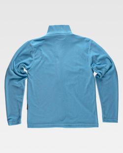 Basic Fleecejacke Reißverschluss 160gr Hellblau