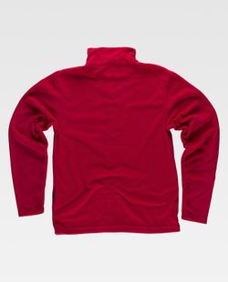 Basic fleece jacket Zip closure 160gr Red