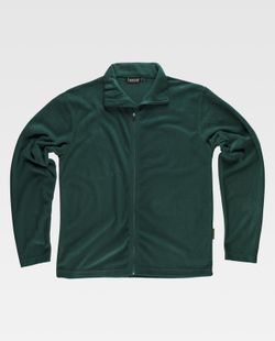 Basic Fleecejacke Reißverschluss 160gr Grün