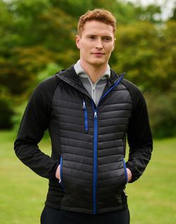 Chaqueta híbrida con capucha Navigate hombre