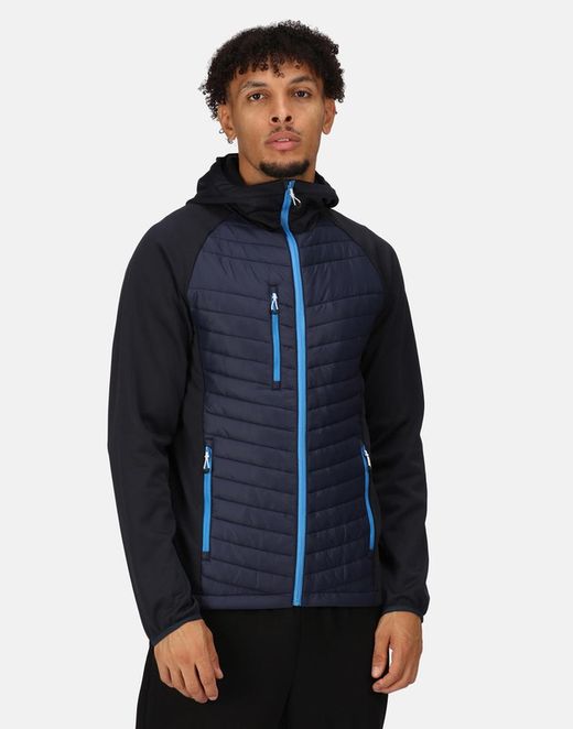 Chaqueta híbrida con capucha Navigate hombre