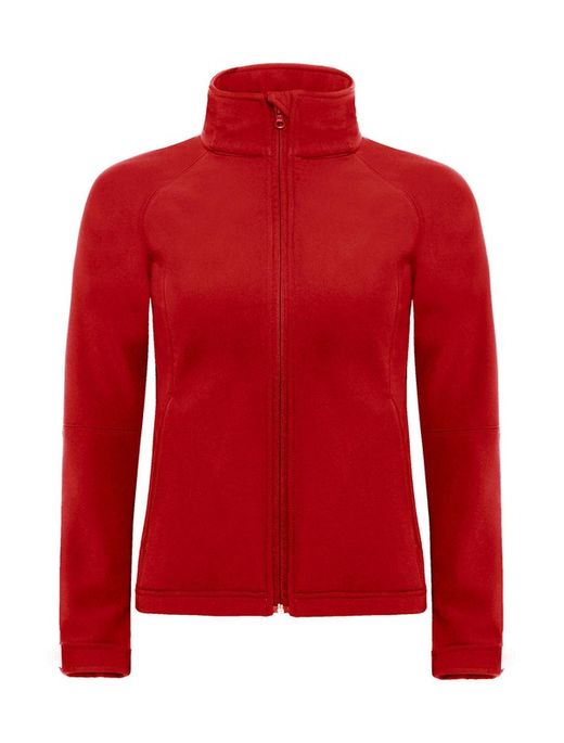 Kapuzen-Softshell / Damenjacke