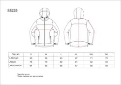 Giacca impermeabile combinata Grigio Arancione AV Nero