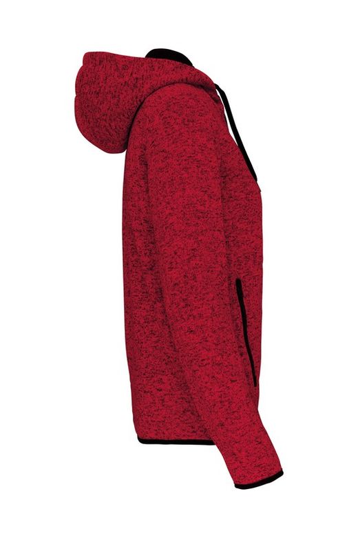 Damen Hooded Heather Jacket