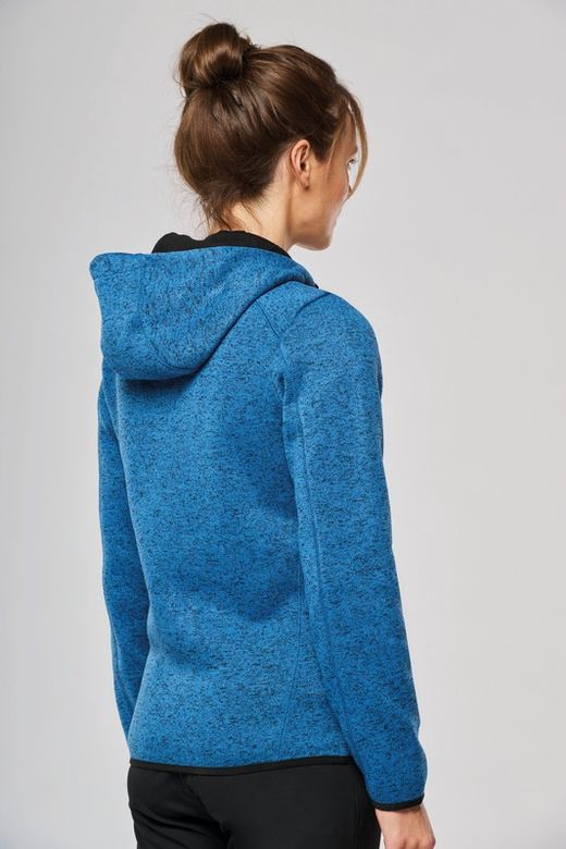 Damen Hooded Heather Jacket