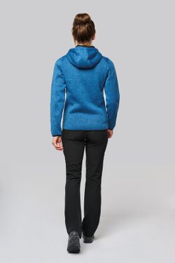 Damen Hooded Heather Jacket