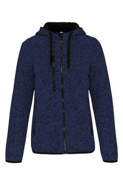 Damen Hooded Heather Jacket