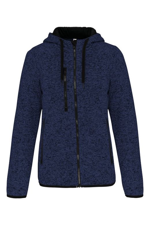 Damen Hooded Heather Jacket