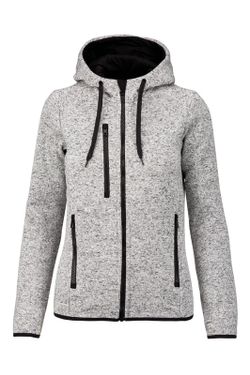 Damen Hooded Heather Jacket