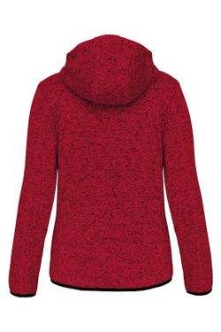 Damen Hooded Heather Jacket